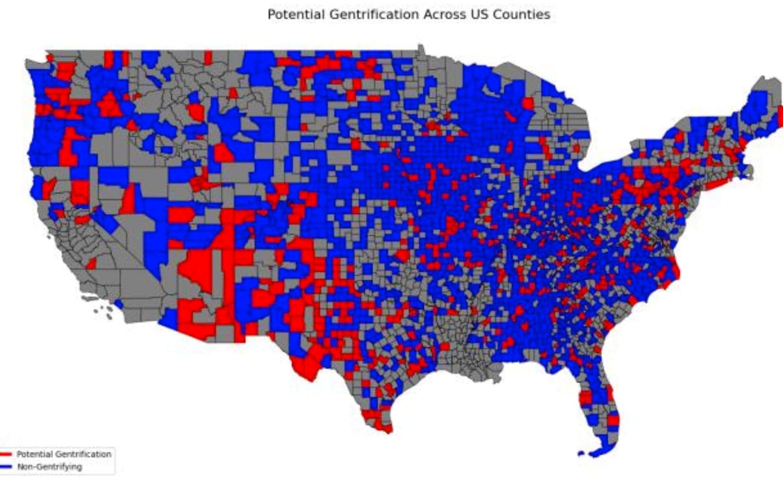 Gentrification Prediction screenshot